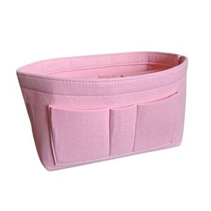 Premium Bag Pink Felt Organizer Insert